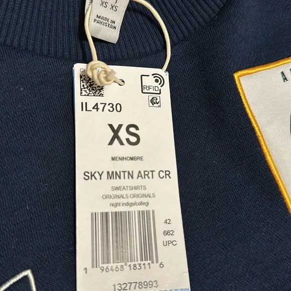 Adidas Sky Mountain Crewneck Sweatshirt - Picture 15 of 15